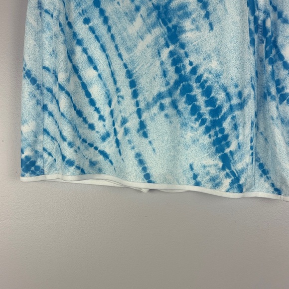 Callaway Golf Activewear Light Blue & White Tie Dye Print Back Pockets Med Skort - Picture 3 of 8